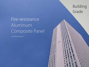 Wholesale aluminum panel ceiling: Fireproof ACP