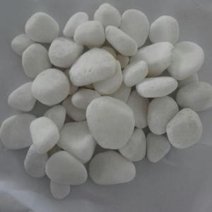 Wholesale home decoration: White Color Pebble Stone for Home, Garden Decoration