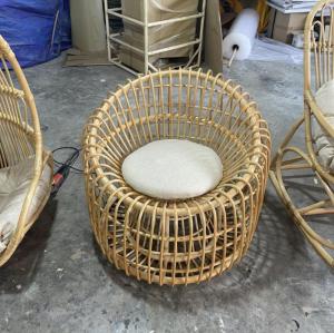 Wholesale bamboo pole: Rattan Hanging Chair & Table Set From Rattan Cane