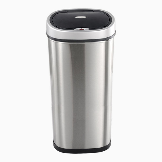 Automatic Motion Sensor Stainless Steel Kitchen Trash Can Bed Bath ...