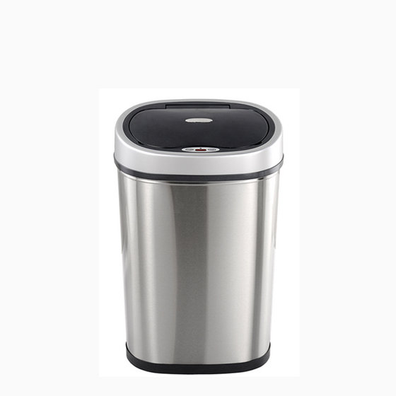 Automatic Motion Sensor Stainless Steel Kitchen Trash Can Bed Bath   Automatic Opening Stainless Steel Kitchen Trash Can 