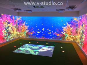 Wholesale t: Interactive Floor & Wall Projection by V-Studio