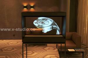Wholesale jewelry: Hologram Projection Display Cases