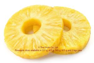 Wholesale juice concentrate: Canned Pineapple Slices in Syrup