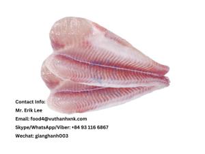 Wholesale Fish: Frozen Pangasius Fillet Un-trimmed