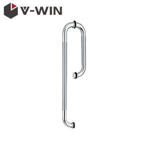 Wholesale door handle: Stainless Steel Glass Door Handle for Shower&Bathroom Shower Handle