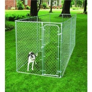 Chain Link Outdoor Dog Kennel with Galvanized from Cangzhou Dingsheng ...