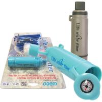 Portable Water Filter System with Foldable Water Bottle & Water Bag