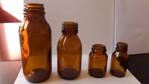 Wholesale used: Amber Glass Pharmaceutical Bottle