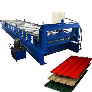 Wholesale ibr roll forming machine: Customized 686/840 Trapezoid Steel Galvanized Aluminium Ibr Roof Sheet Roll Forming Making Machine