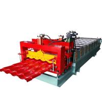 Metal Roof Tile Roll Forming Machines Two Level Roll-forming Lines