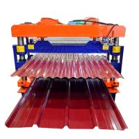 Trapezoid Roof Sheet Forming Machine Roof Panel Roll Forming Machine