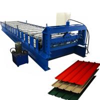 Customized 686/840 Trapezoid Steel Galvanized Aluminium Ibr Roof Sheet Roll Forming Making Machine