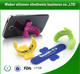 2014 Christmas Promotion Items One Touch Slap Silicone Phone Stand/New Silicone Phone Holder /Silico