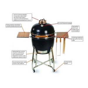 Wholesale charcoal bbq grill: Kamado Ceramic Grill, Charcoal Grill, BBQ Grill, Gas Grill Smoker BBQ Grill