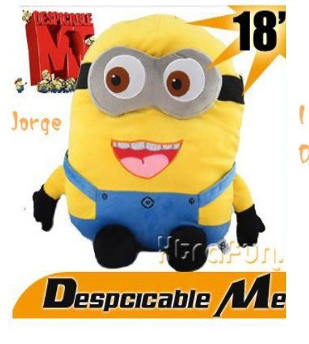 Despicable Me Minion Pillow Plush Toy Stuffed Animal Jorge Id