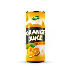 Wholesale canned coffee manufacturers: Orange Juice Drink in 320ml Sleek Can