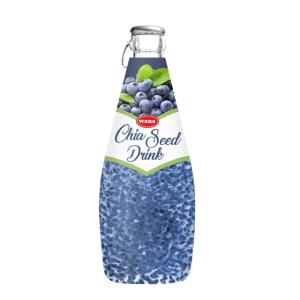 Wholesale seeds: Chia Seed Drink in 290ml Glass Bottle