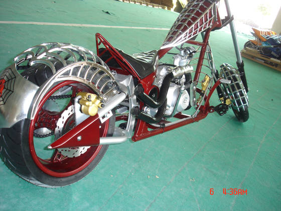 loncin mini bike chopper