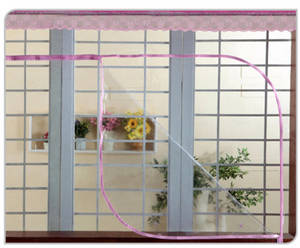 DIY PVC Thermal Window Curtain, Wind-proof for...