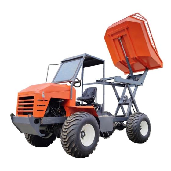Palm Garden 4WD Articulated Transport Tractor with lift 