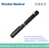 Metal Insulin Pen Injector, Adjustable Dose
