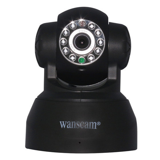 Wireless CMOS P2p Function IP Camera Night Vision Two Way Audio IP