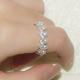 Sell S925 Sterling Silver Ring Diamond Pearl Water Wave Ring