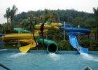 Rafting Fiberglass Water Park Slides For Adults , Tube Water Slide Equipment
