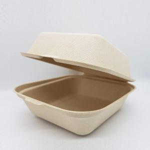 Wholesale Sugarcane Bagasse Pulp Disposable Lunch Box Biodegradable Food  Packaging