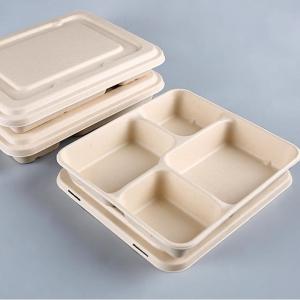 Zhongxin Eco-Friendly 3 Compartment Meal Prep Containers