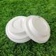 80mm 90mm Wholesale 100%Compostable Eco Friendly Bagasse Disposable Sugarcane Lid for Coffee Cup