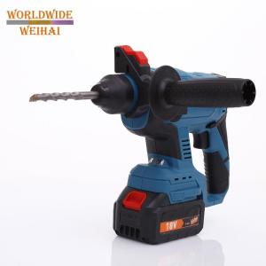 Wholesale hammer drill: 3-IN-1 Function 20V Brushless Cordless Rotary Hammer Drill Electric Hammer/Electric Drill