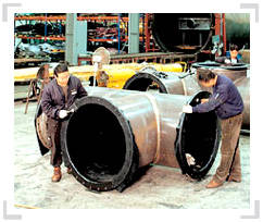 Rubber lined pipe&fitting