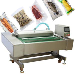 Wholesale pickled vegetable: Continuous Conveyor Belt Vacuum Packaging Machine Wecanpak Nantong Corporation China Factory