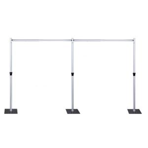 Wholesale acs: ACS Top Sale Adjustable Aluminum Pole Backdrop 1.83-3.05m Pipe and Drape Kit