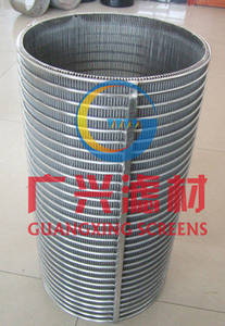 Wholesale industrial staple: Reverse Rolled Slotted Wedge Wire Screens