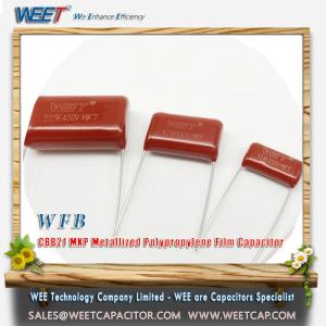 Wholesale polypropylene film capacitor: WEET WFB CBB21 Epoxy PP MKP Metallized Polypropylene Film Capacitor