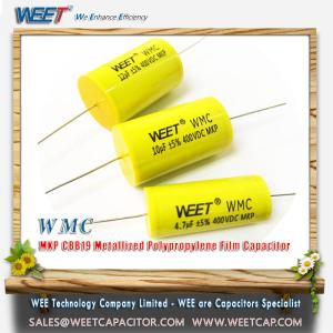 Wholesale transparent tin: WEET WMC MKP CBB19 Metallized Polypropylene Film Capacitor Axial and Round