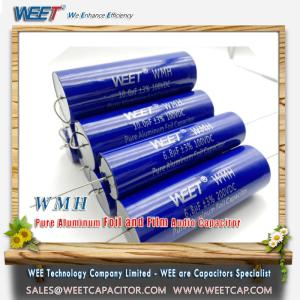 Wholesale film capacitor: WEET WMH 100V 200V Pure Aluminum Foil and Polypropylene Film Capacitors for Tweeters