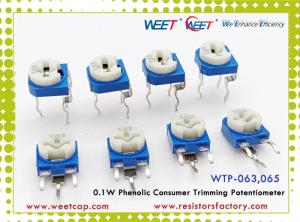 Wholesale consumables: WEET WTP 063 065 0.1W Phenolic Consumer Trimming Potentiometer