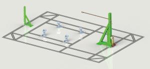 Wholesale chassis system: Frame Machine Chassis Liner, Floor Straightening System with Modular Rails