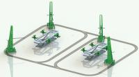 Floor Rack Frame Machine, Floor Straightening System with Full Rack