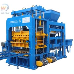 Wholesale concrete mixing station: Hydraulic Interlock Paving Solid Hollow Concrete Ciment Brock Brick Making Machinery