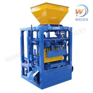 Wholesale semi auto packing machine: WEIDA Cheap Small QT4-36 Semi Automatic Brick Making Machine Price