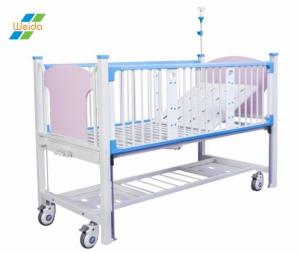 Wholesale color bed: Colorful ABS Plastic Backrest Adjustable Children Hospital Pediatric Baby Cot Cribs Bed