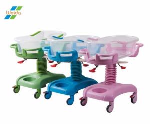 Wholesale infant: Luxury Colorful ABS Plastic Infant Hospital Pediatric Bed Baby Crib Cot Trolley for Newborn