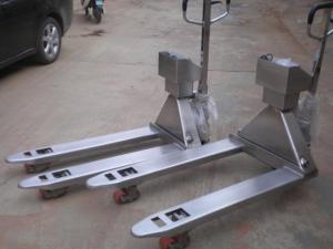 Wholesale electronic pallet scale: Stainless Steel Pallet Truck Scales