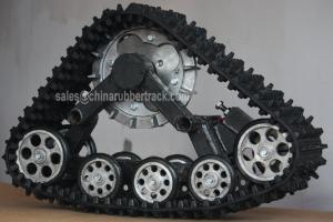 Wholesale atv tire: 4x4 ATV UTV Rubber Track Conversion System Rubber Crawler Track Chassis System