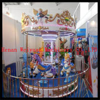 Sell coin operated rides mini 3-24 seats  luxury carousel...